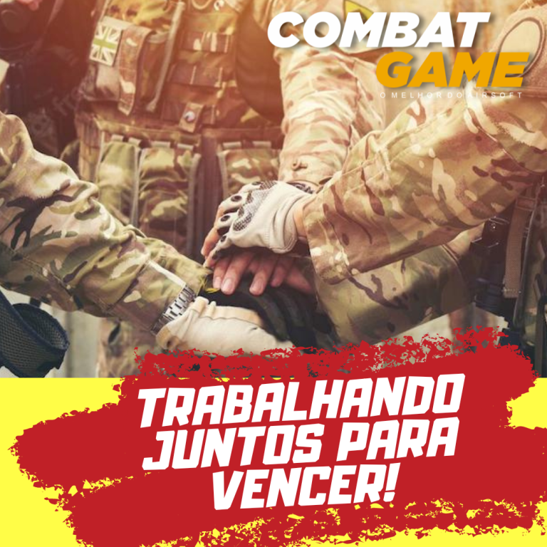 A IMPORTÂNCIA DO TRABALHO EM EQUIPE NO AIRSOFT.