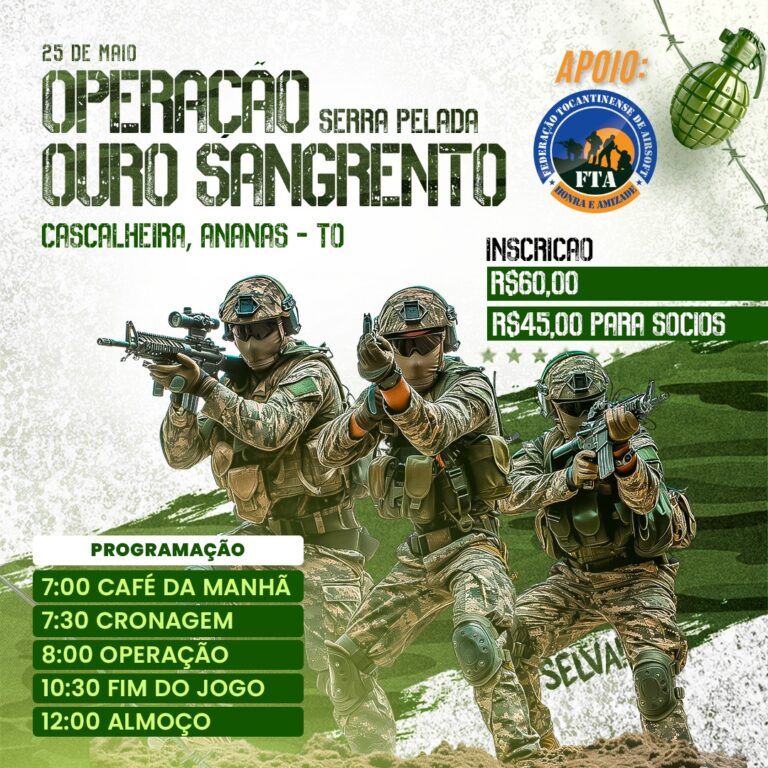 OPERAÇÃO OURO SANGRENTO – SERRA PELADA